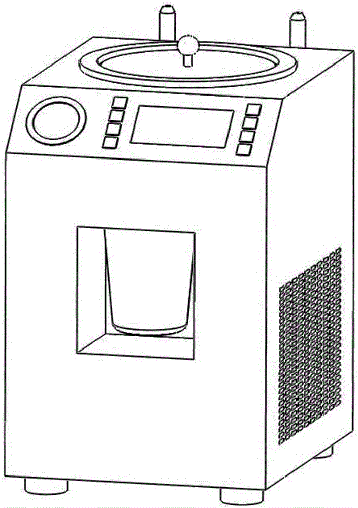 Environmental simulation device for high/low temperature fatigue property testing