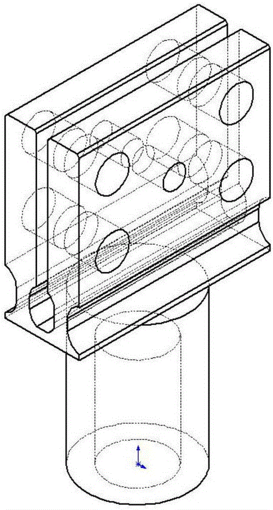 Environmental simulation device for high/low temperature fatigue property testing