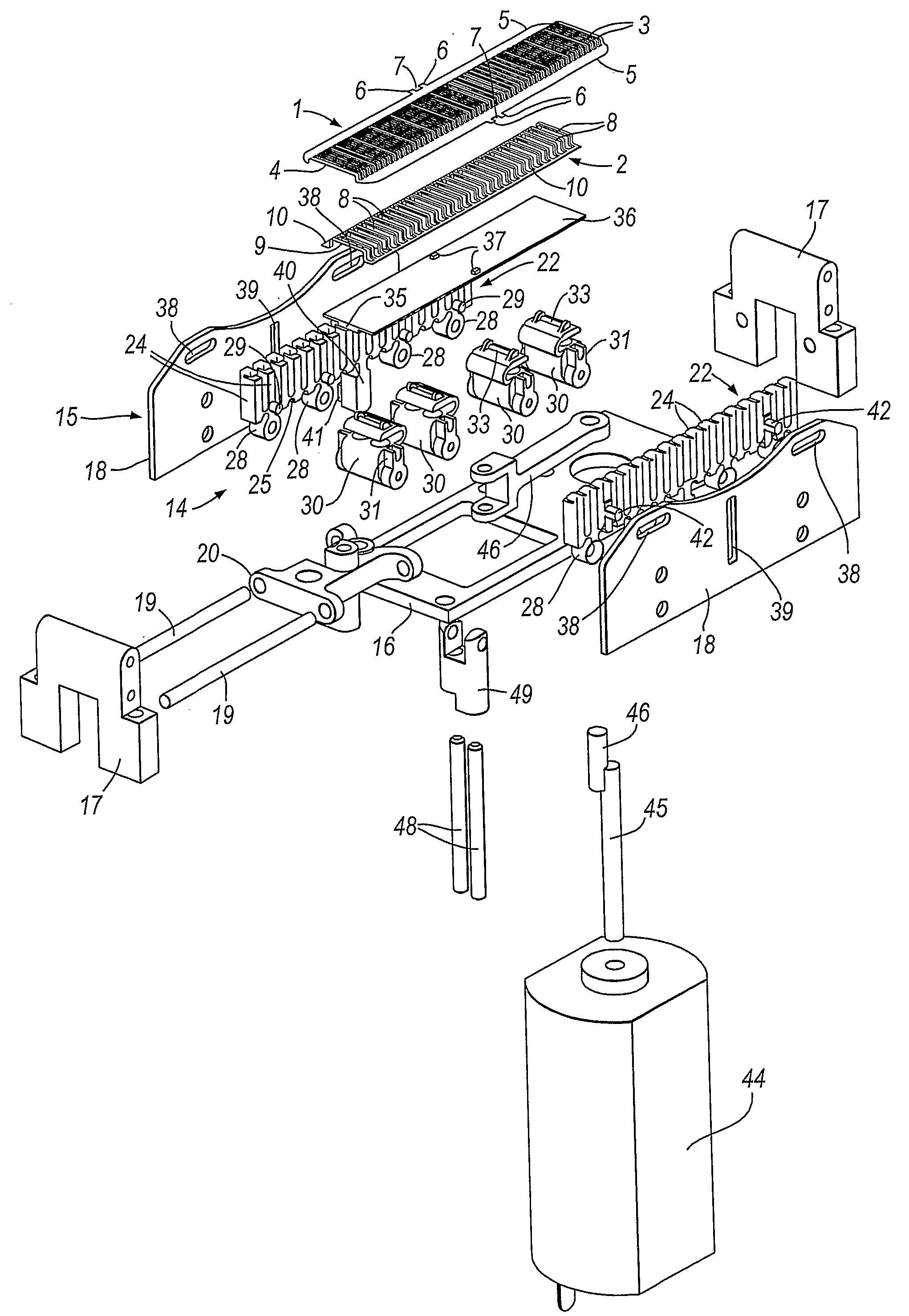 Electric razor assembly