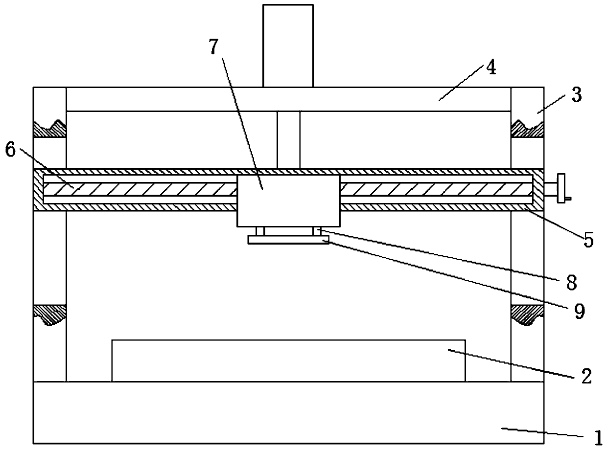 Soldering lug allowance supporting device for quick processing and welding of curved waveguide