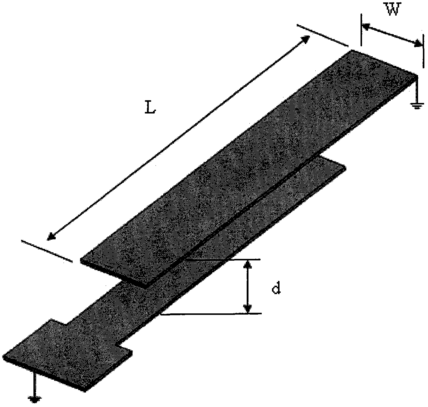 Ku-wave band and ultra-narrow band micro band-pass filter with low loss and high inhibition