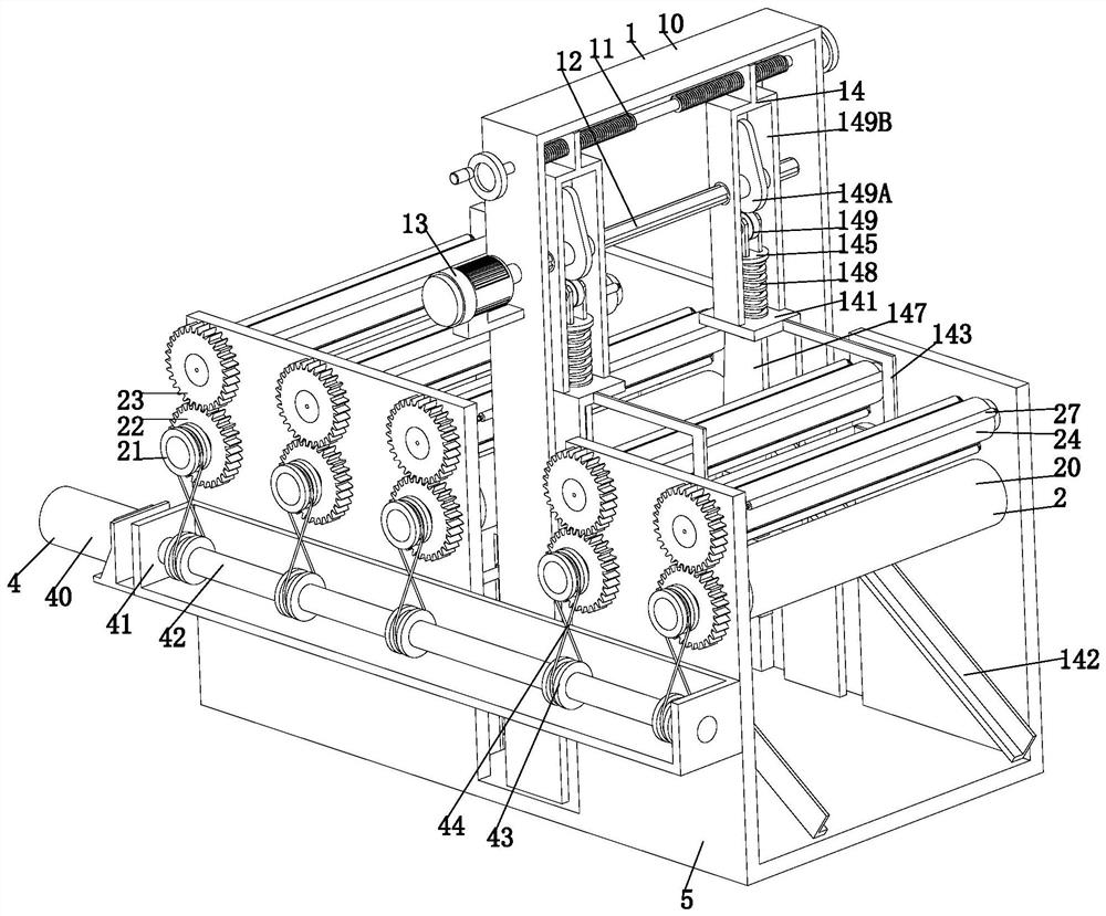 Cutting machining equipment for manufacturing environment-friendly acoustic board and cutting machining method