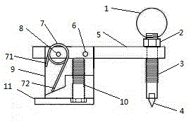 Fixed vehicle emergency escape device