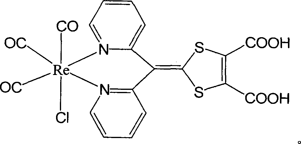 Rhenium(I) tricarbonyl polypyridyl complex and its preparation method and use