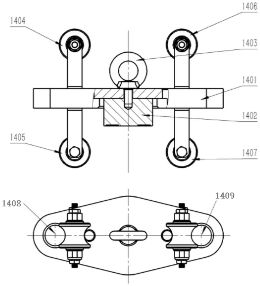 Impact rock breaking mechanism testing device