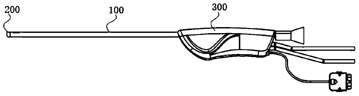 Disposable electronic hysteroscope equipment