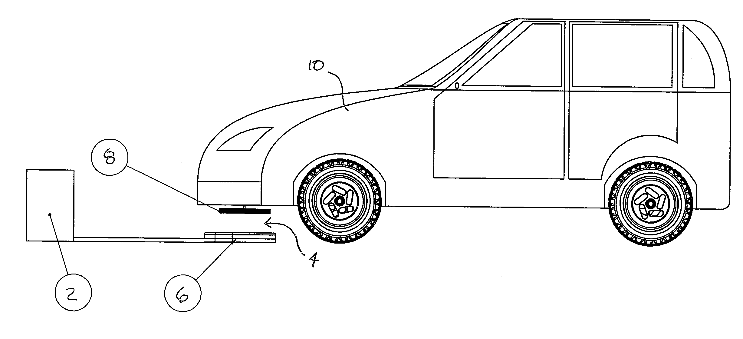 Secondary coil structure of inductive charging system for electric vehicles