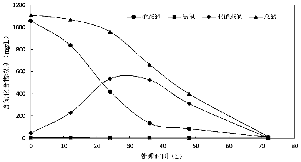 Pseudomonas balearica and application thereof in treating landfill leachate membrane concentrate