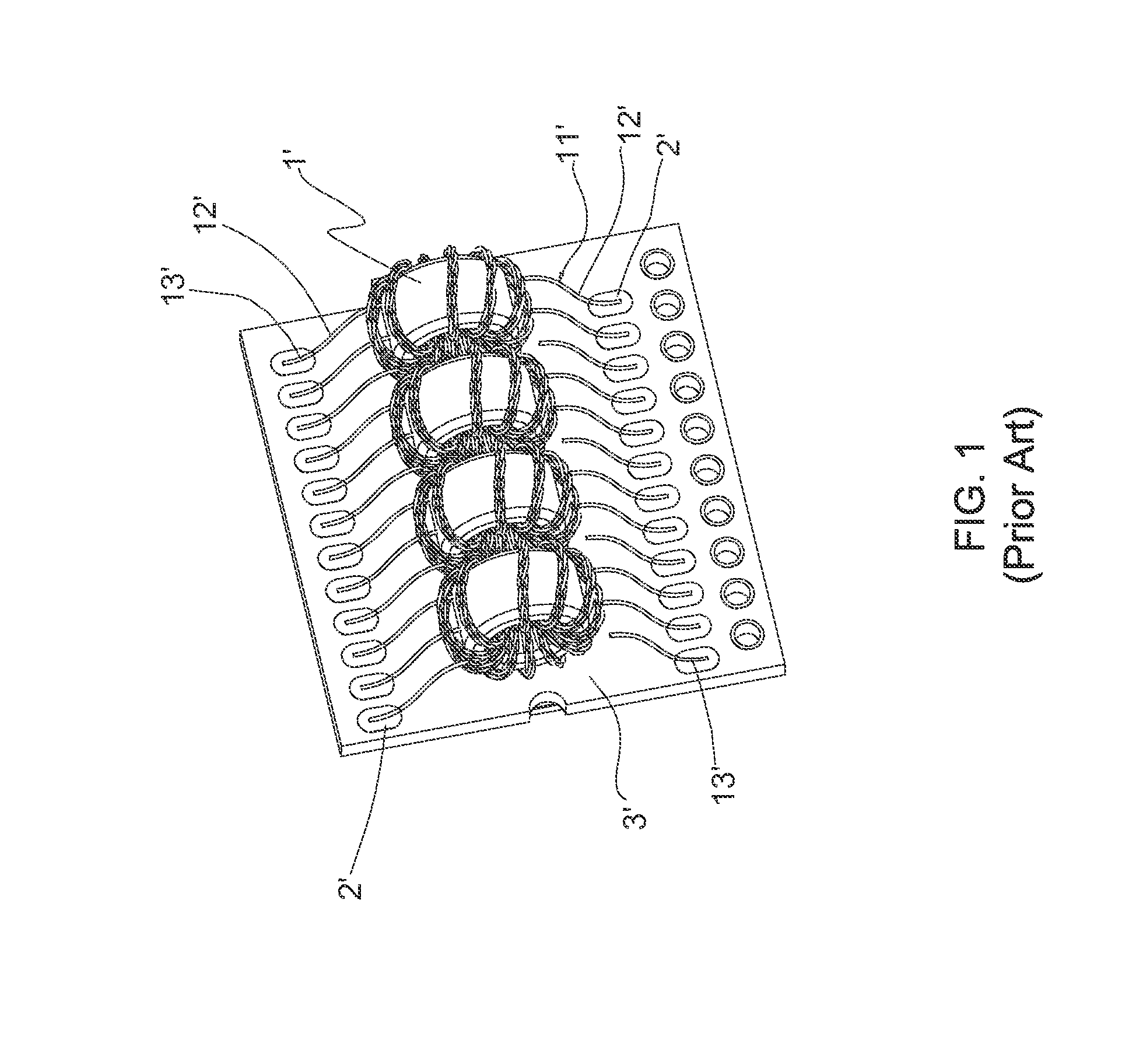 Assembly Structure with Filter Device and Printed Circuit Board and Welding Method for Making the Same