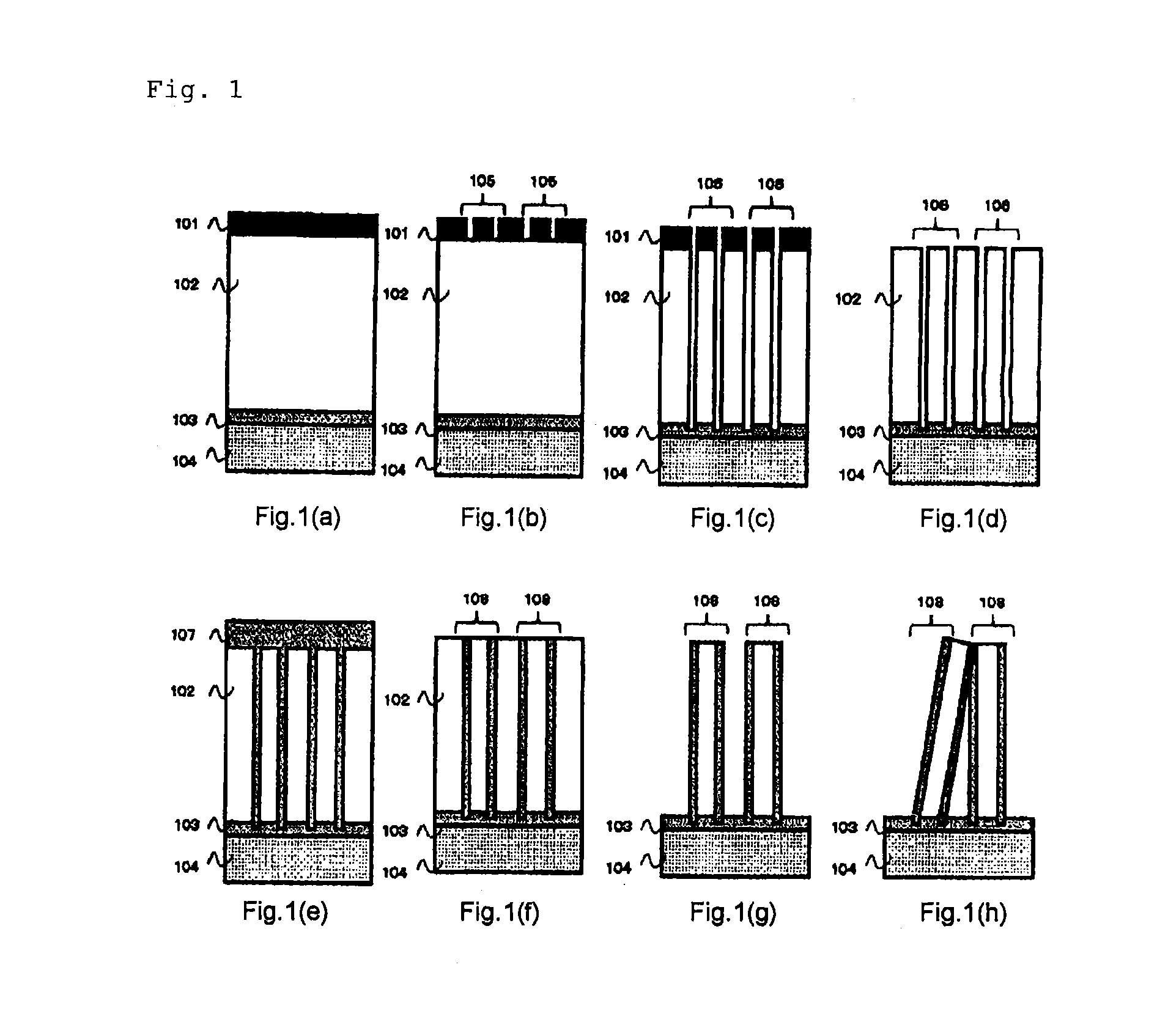 Processing liquid for suppressing pattern collapse of microstructure, and method for producing microstructure using same