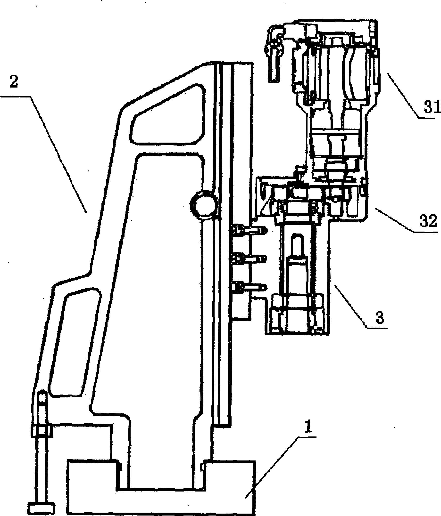 Pneumatic permanent magnet magnetic drill