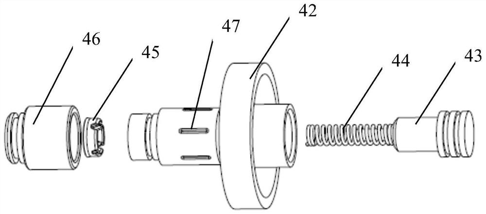 Gas-liquid interconnected suspension system and damping adjusting method