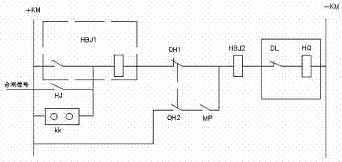 A multi-stroke realization circuit and control method of a circuit breaker