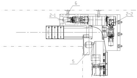 Integrated supporting device for end transport and support of fully mechanized mining face