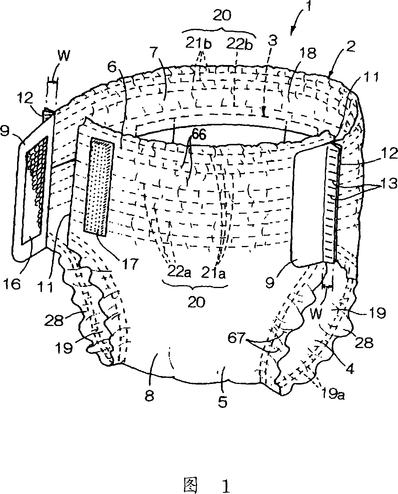 Method of manufacturing disposable wearing article