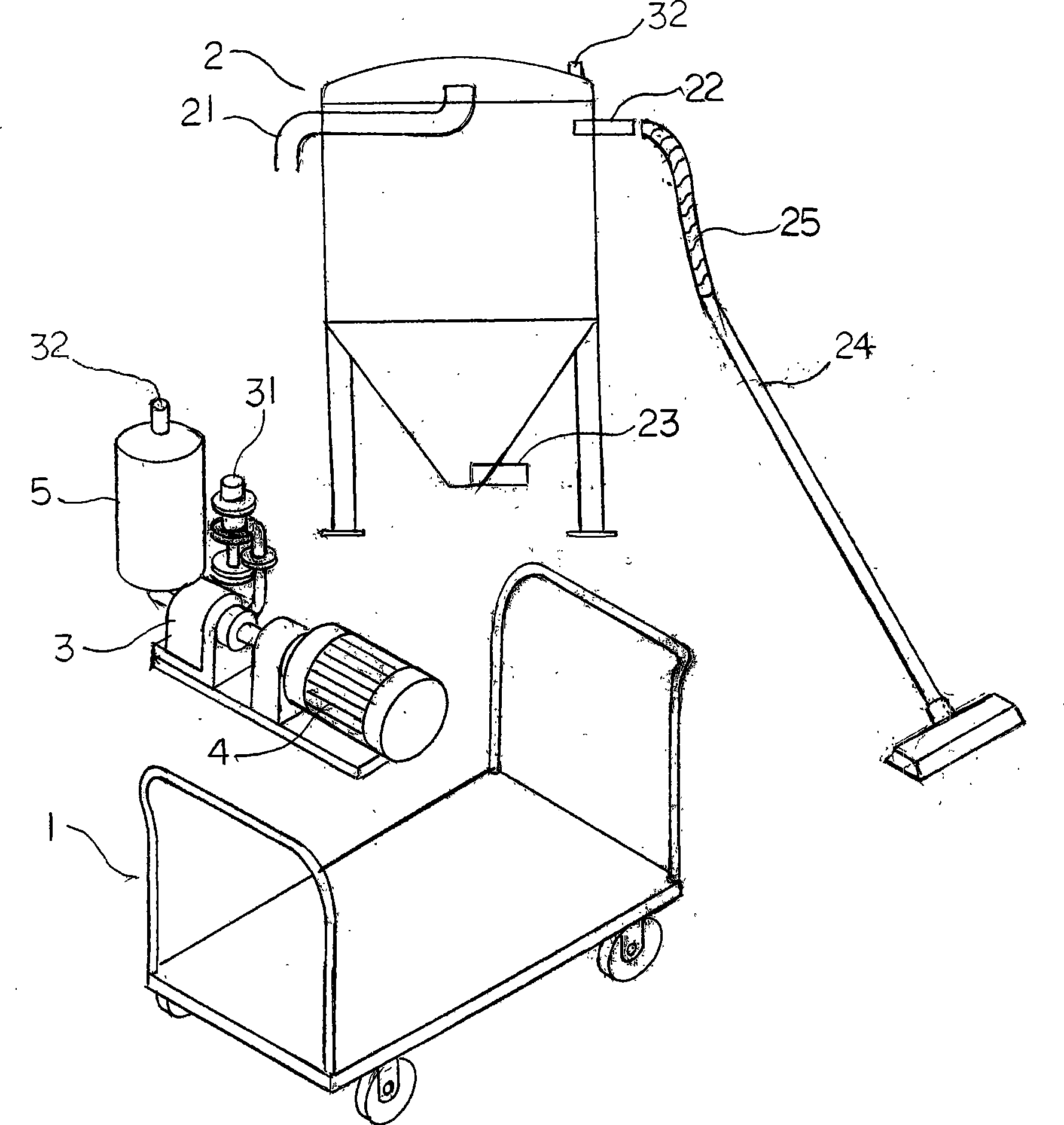 Method and device for eliminating bad odor in pig farm