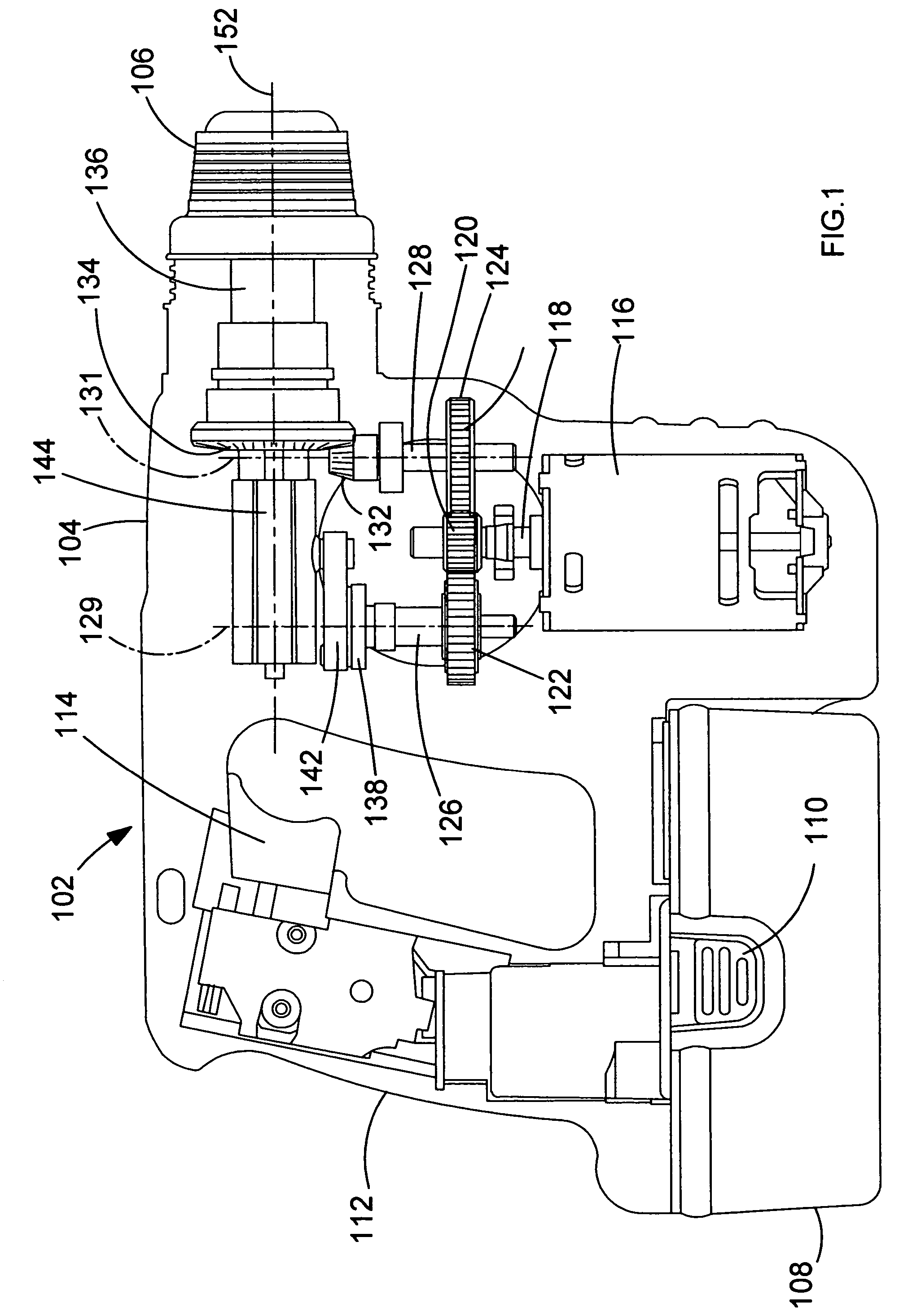 Mode change switch for power tool