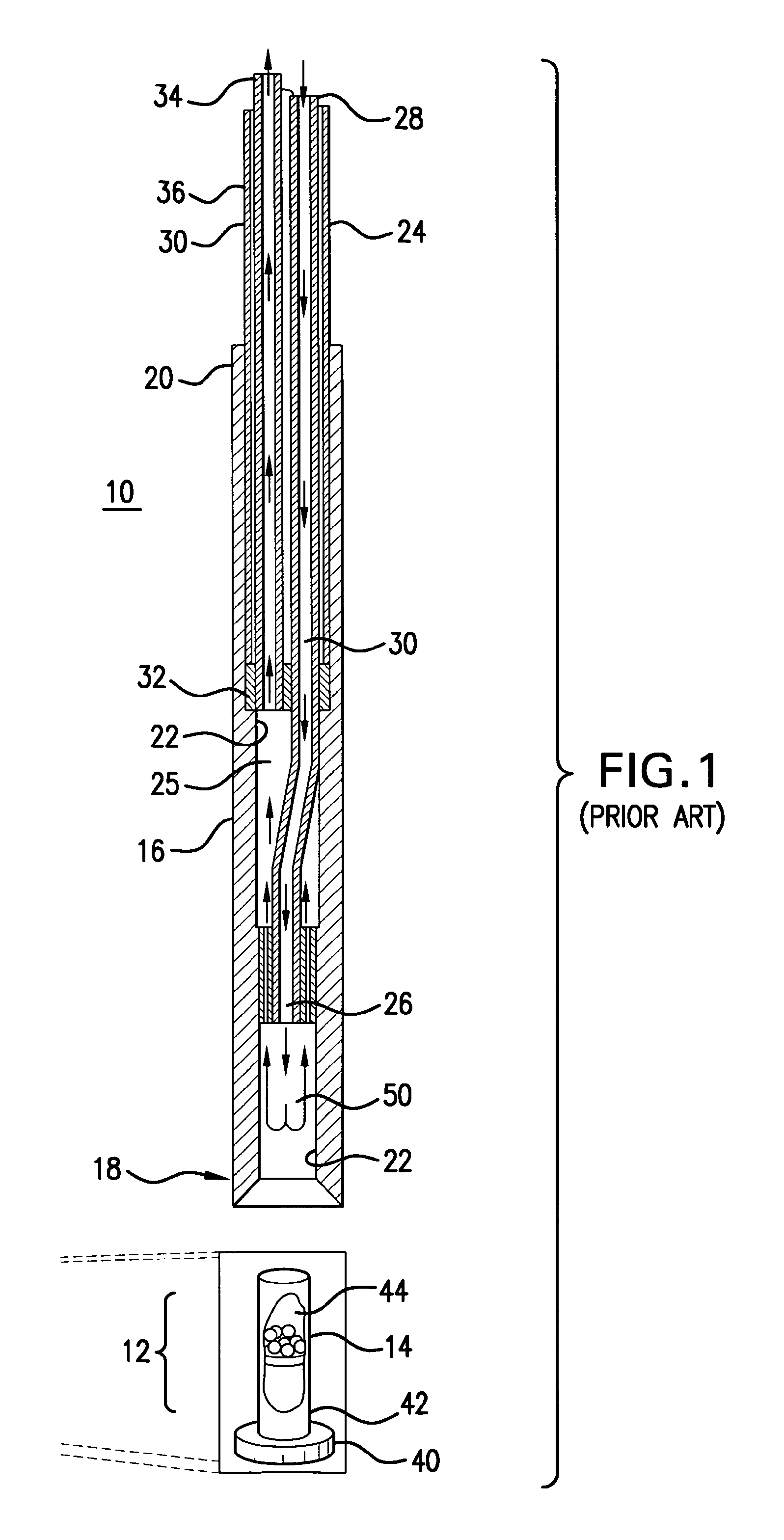 Nozzle for dnp polarizer