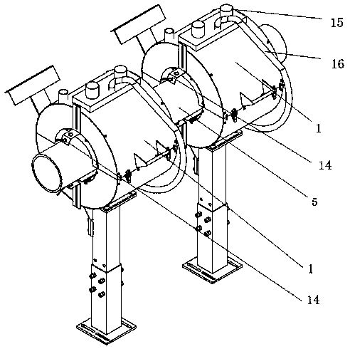 Steel wire mesh skeleton plastic composite tube constant-temperature heating device and application method thereof