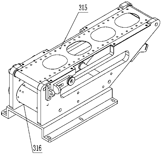 A compact filling food forming machine