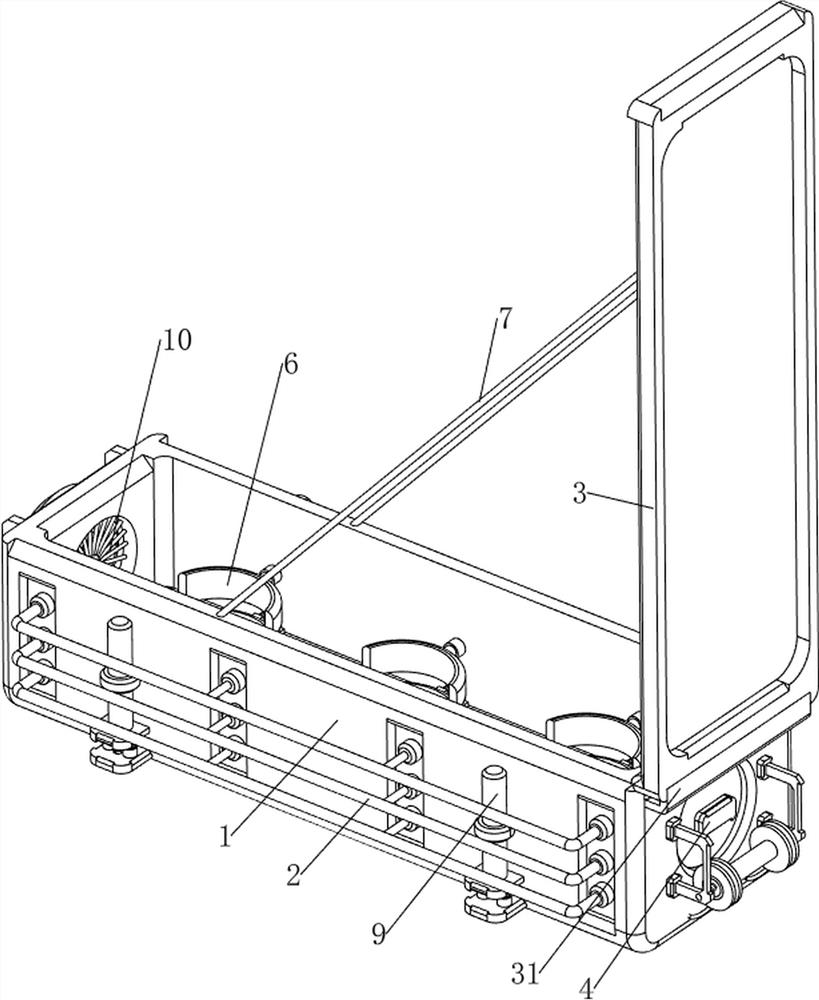 Non-ferrous metal beneficiation agent storage device capable of keeping dry