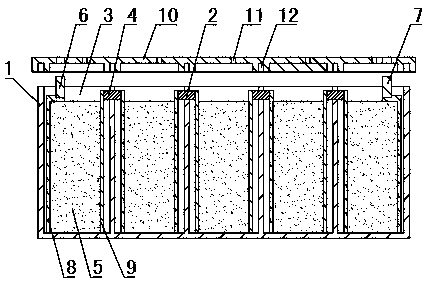 Side-pole multi-voltage nickel-metal hybrid battery module