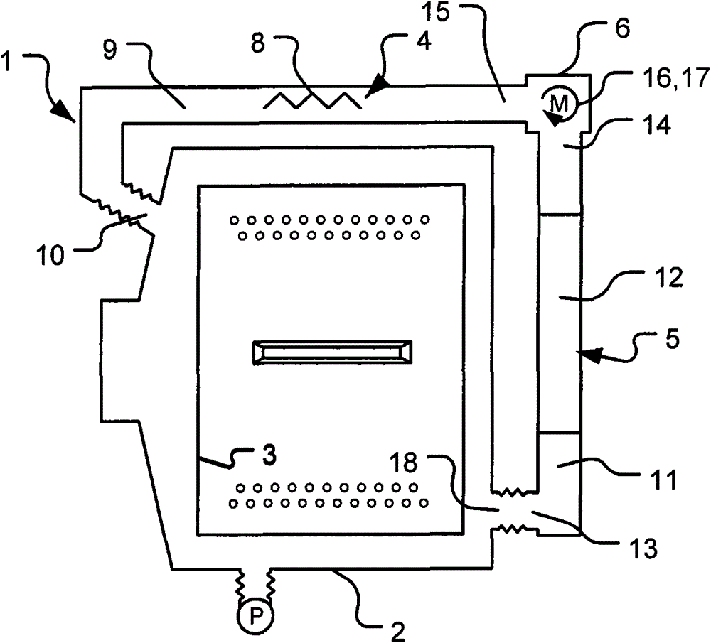 Clothing drying equipment having drying program and control method thereof