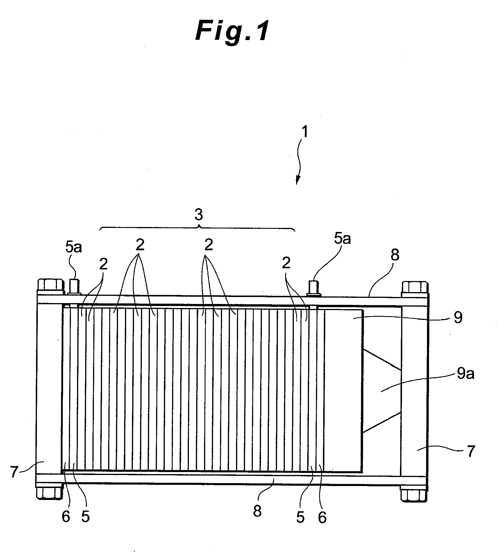 Separator for fuel cell