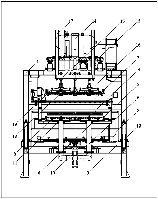 Fully automatic pulp molding multi-station equipment and production process