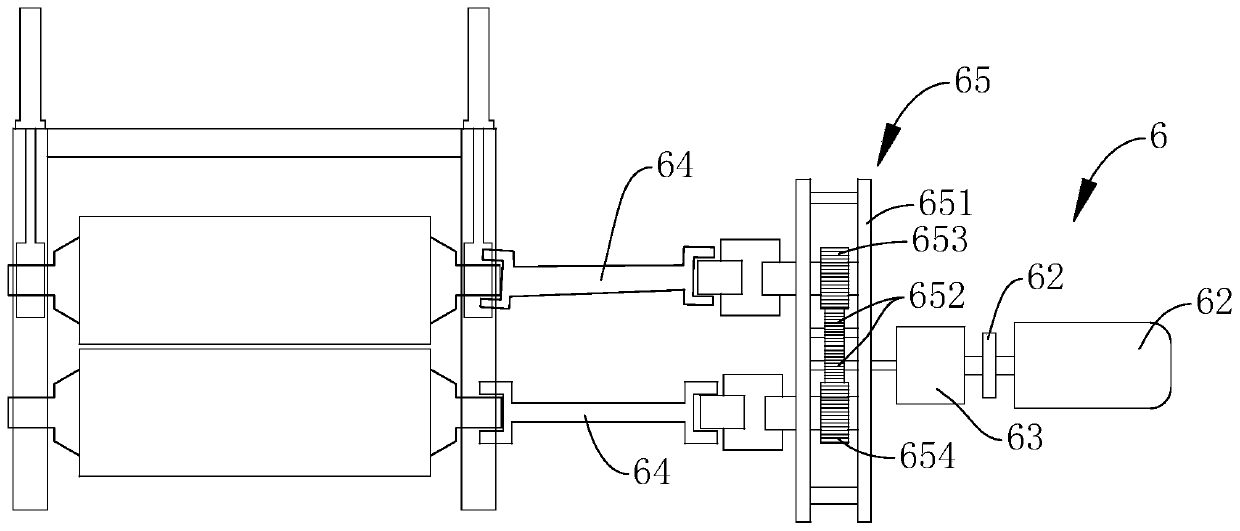 Roller-type tension machine