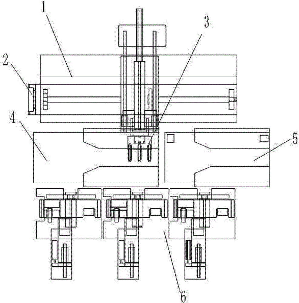 Working method capable of automatically finishing device examination