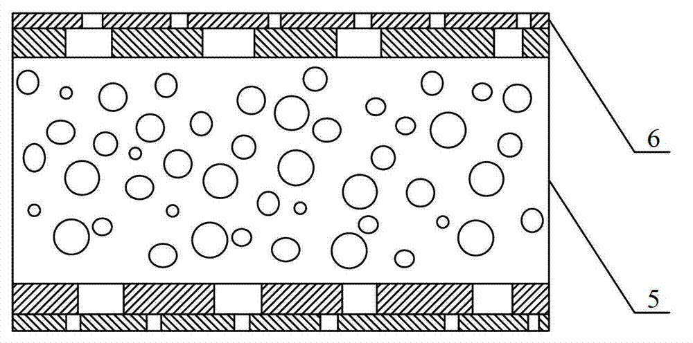 Preparation method of multi-hole metal tube surface zirconia intermediate layer