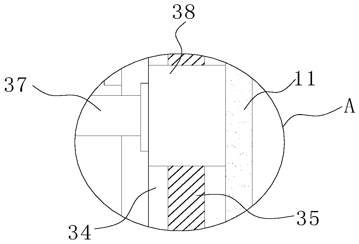 External paint baking device for processing environment-friendly aluminum products