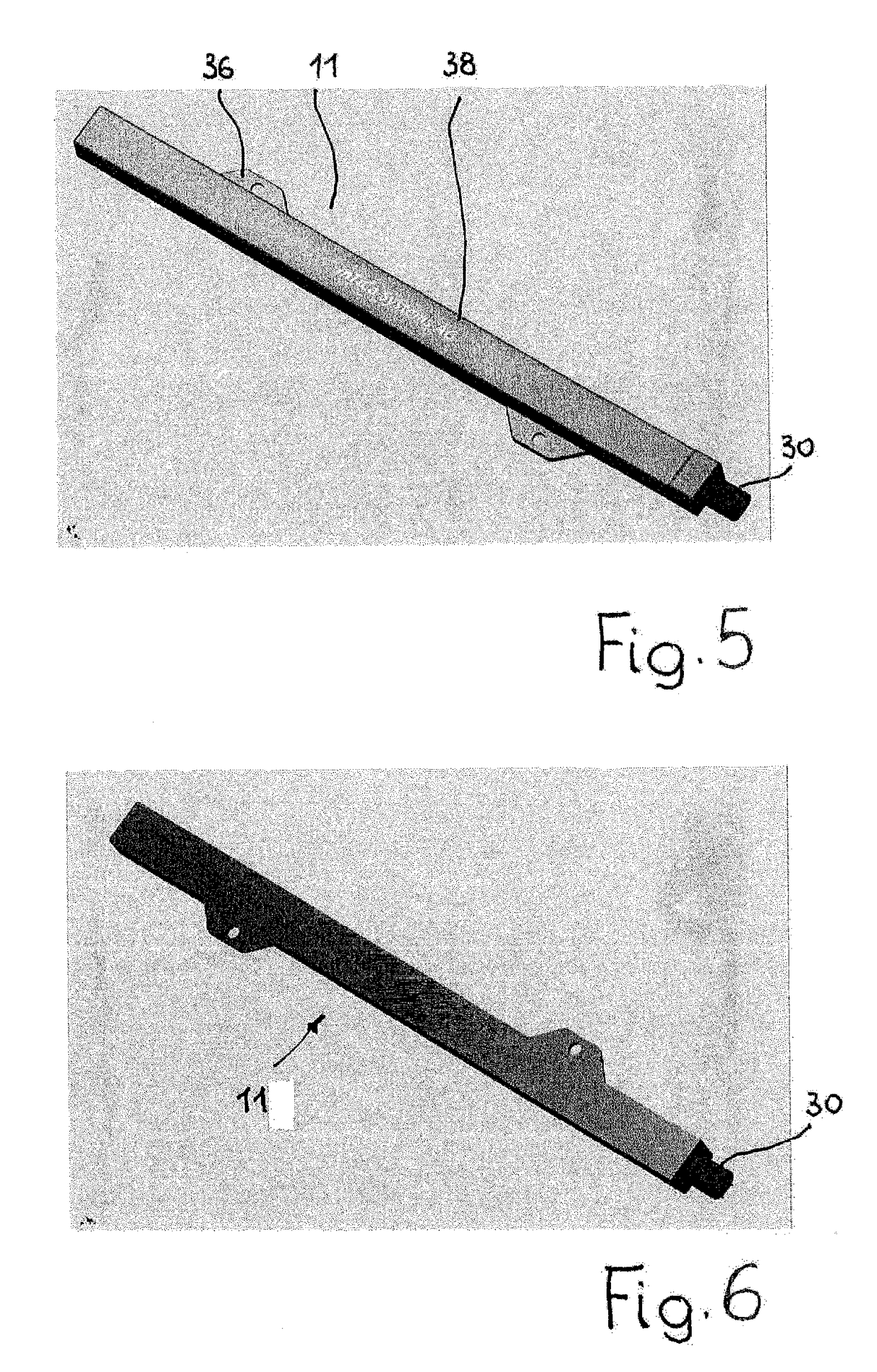 Bar-shaped inductive component