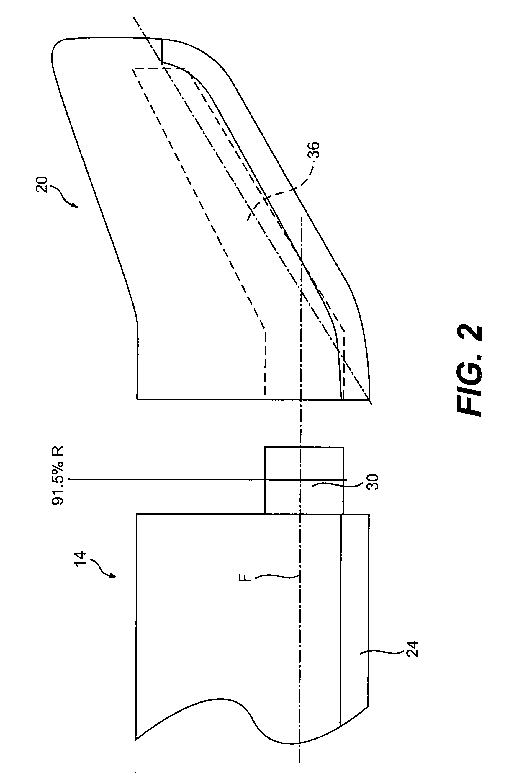 Rotor blade tip section