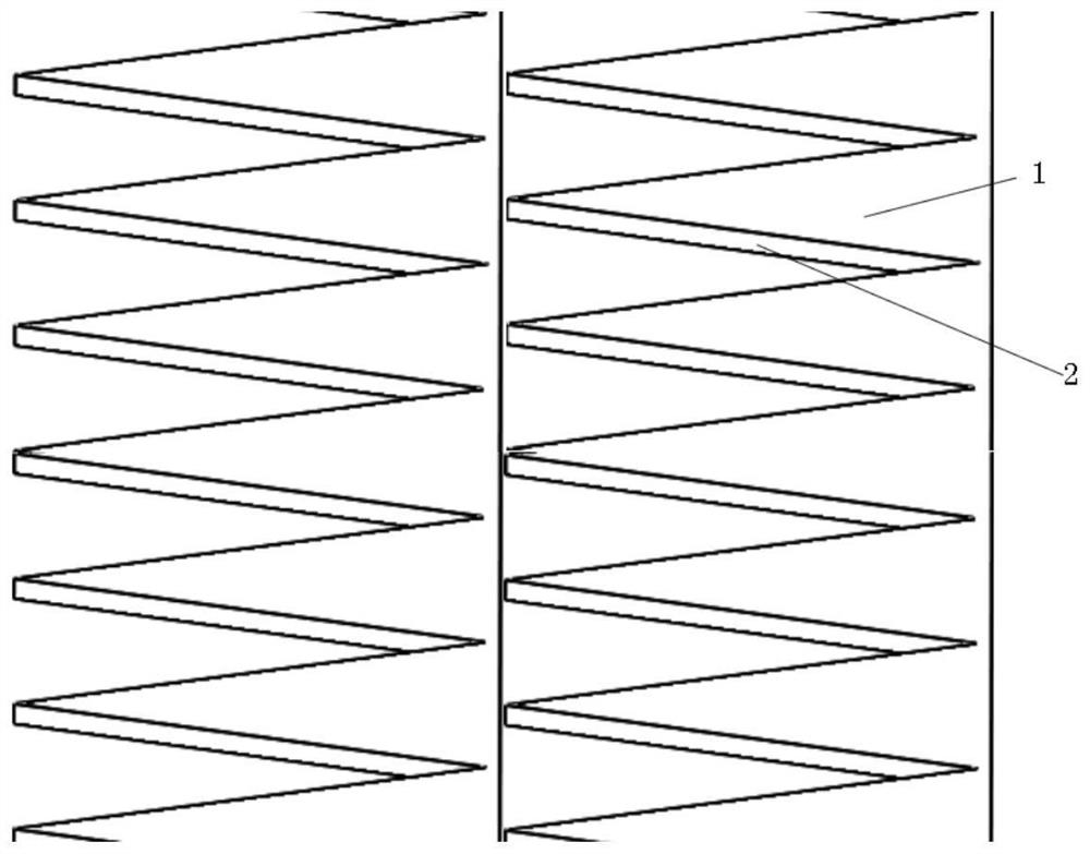 Film for triggering directional self-bounce of liquid drops and preparation method and application thereof