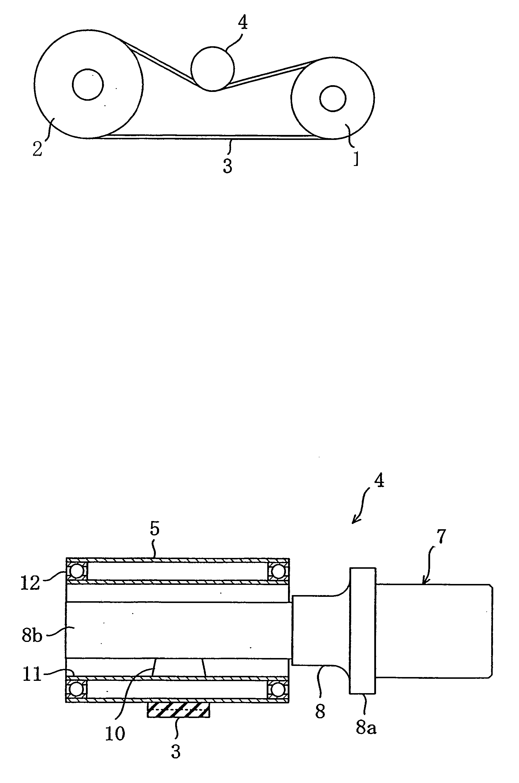 Drive belt pulley and belt drive system