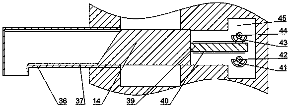 Device for automatically cleaning along railway