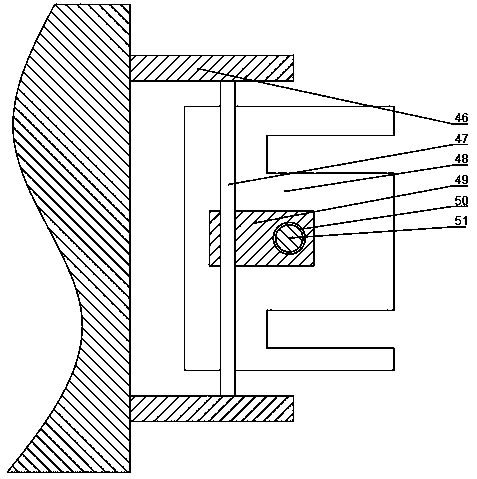 Device for automatically cleaning along railway