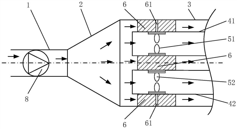 Active pipeline shunting device