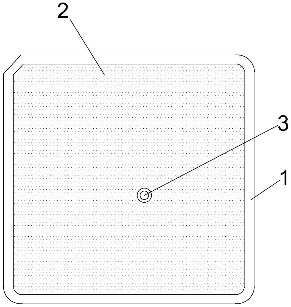 A kind of preparation method of polymer composite material antenna