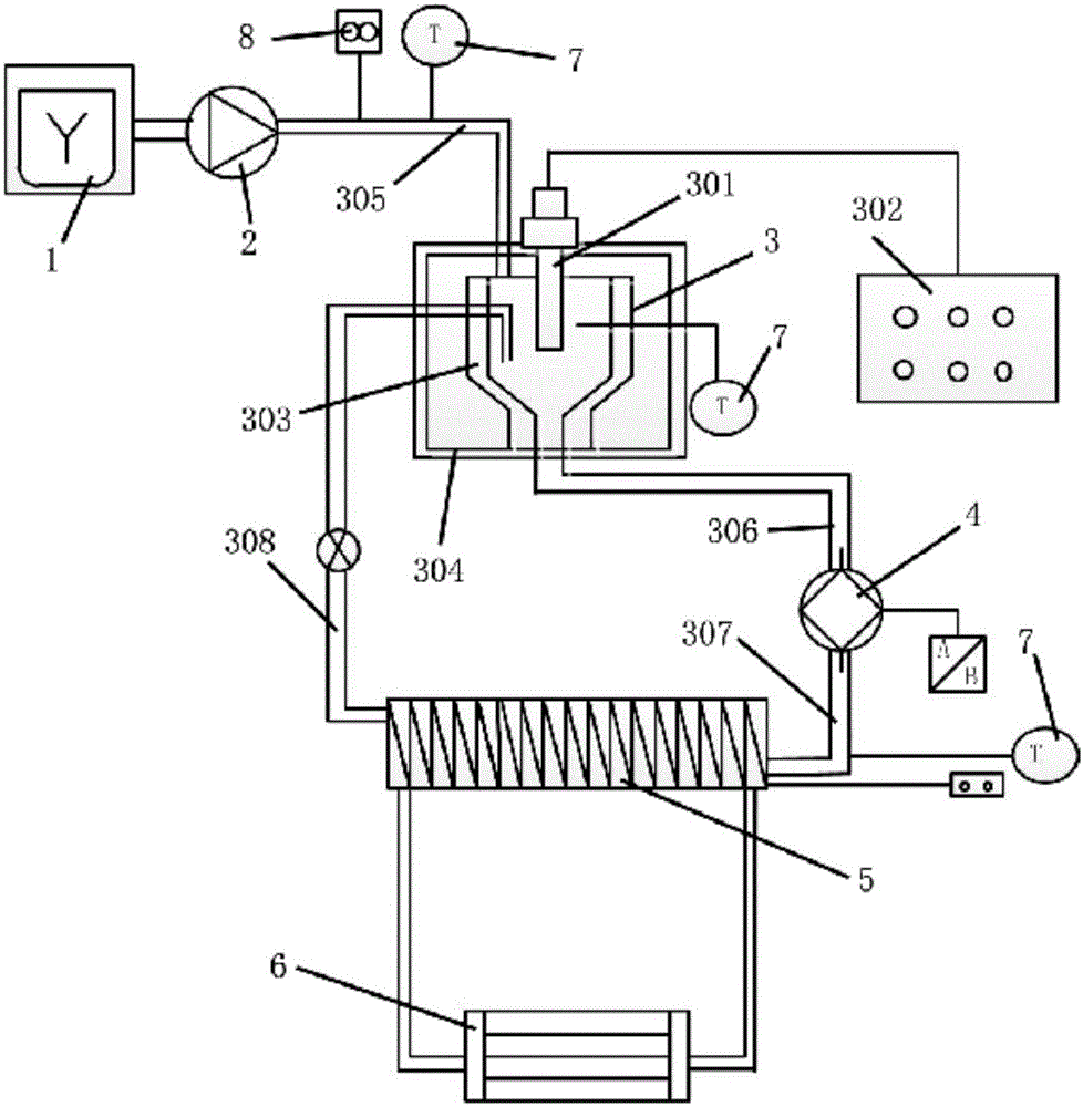 Ultrasonic wave aided extraction method suitable for high-viscosity collagen