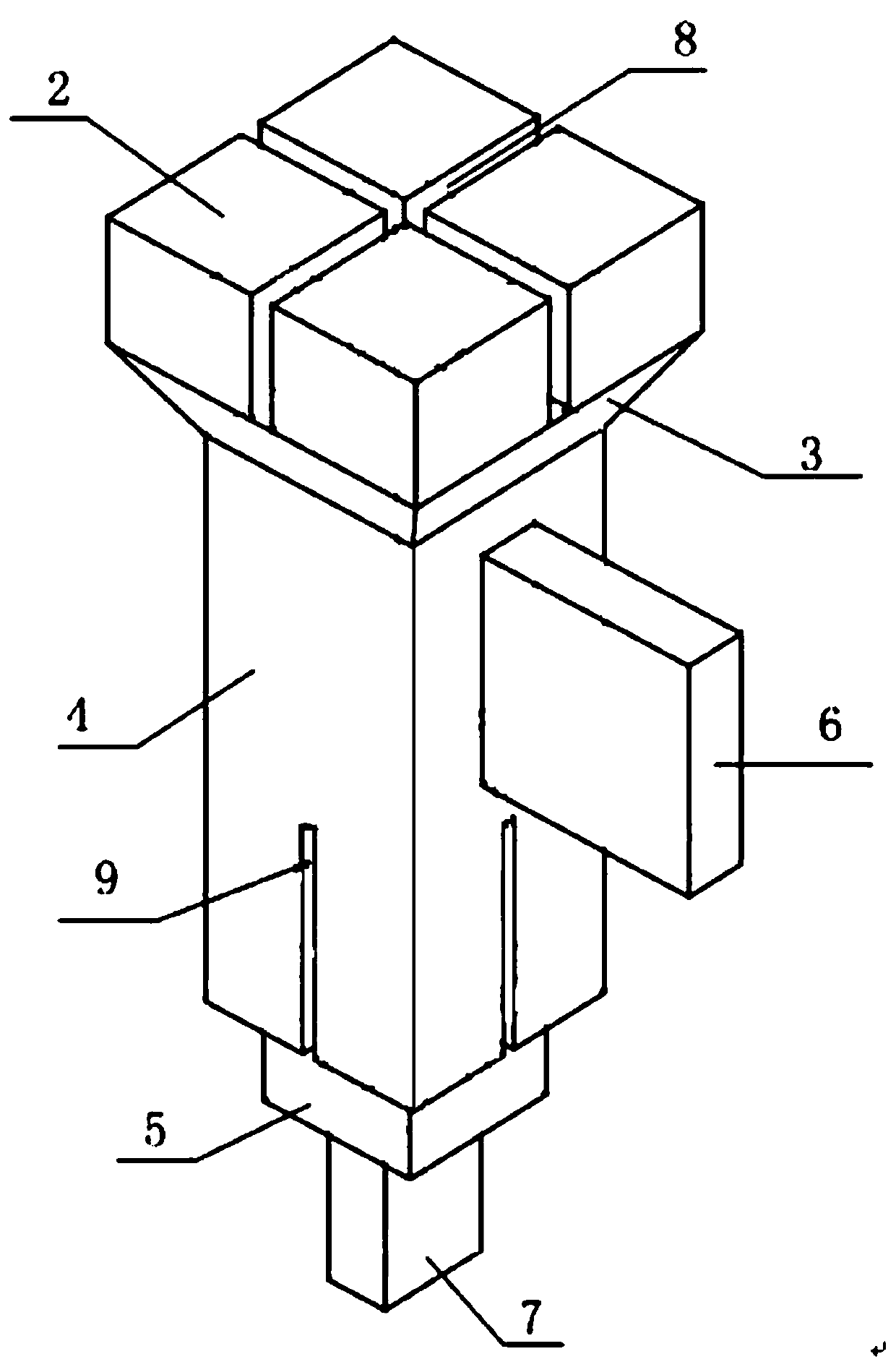 Dual-frequency common-caliber waveguide slot waveguide antenna and design method thereof, and antenna array