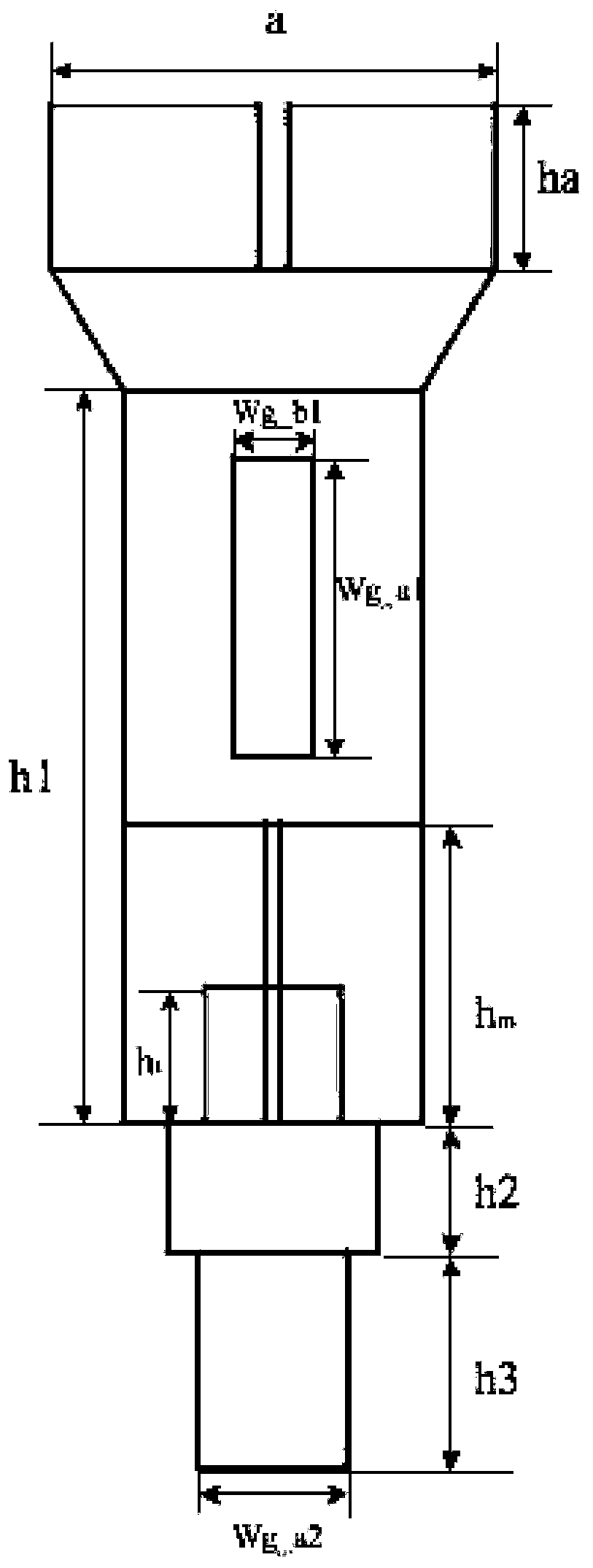 Dual-frequency common-caliber waveguide slot waveguide antenna and design method thereof, and antenna array