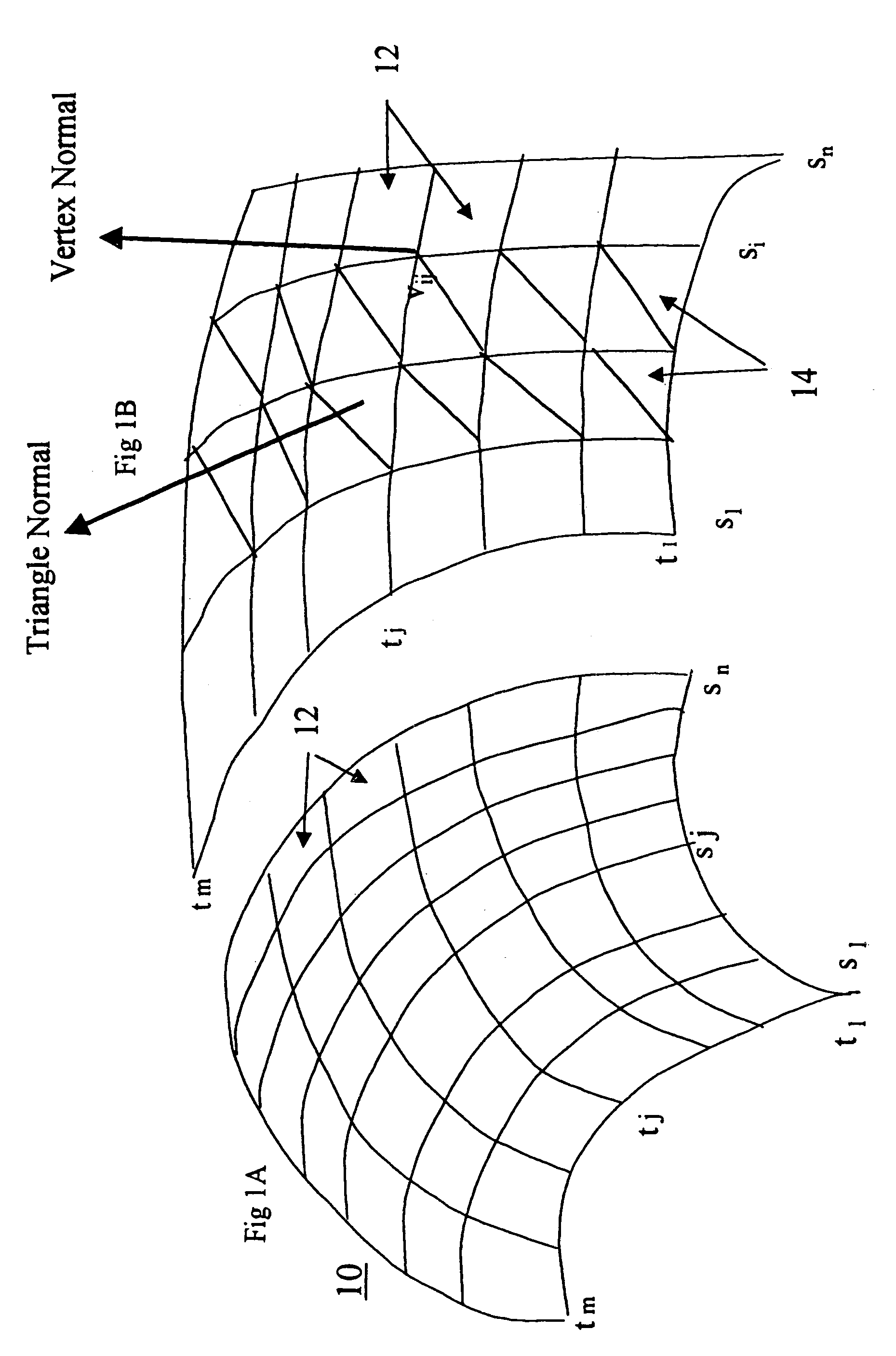 Bicubic surface rendering