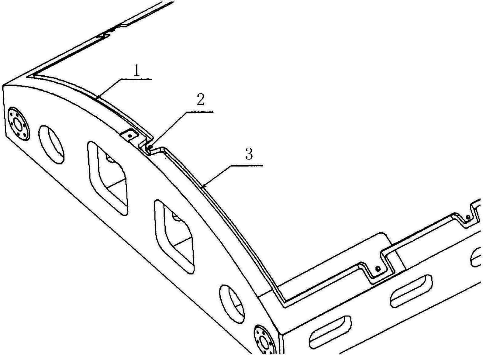 Numerical control machining method of annular hiding groove in arc-shaped surface