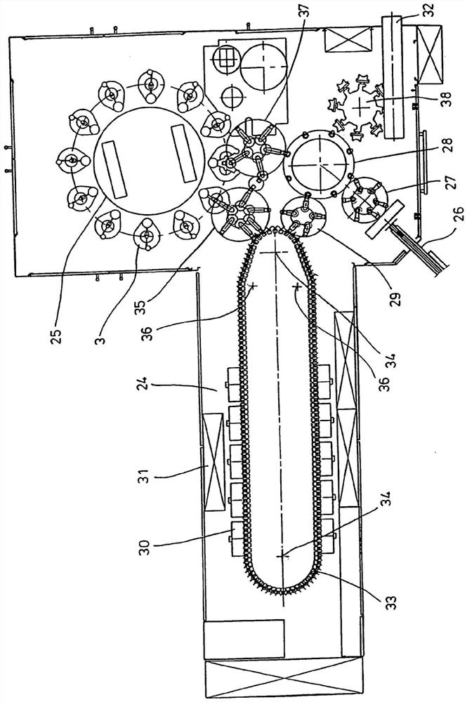 Quick-change mandrel with active preform clamping