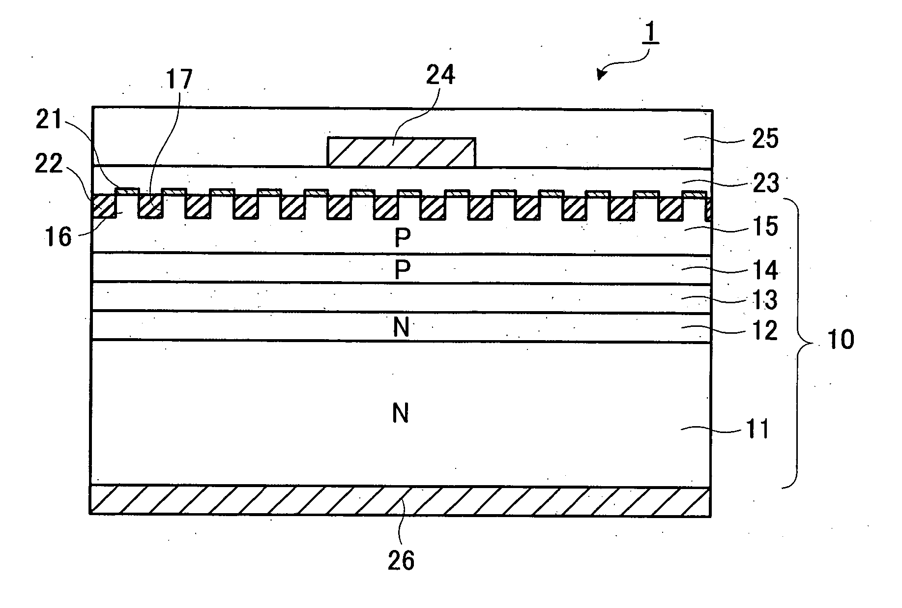 Semiconductor light emitting element and fabrication method thereof