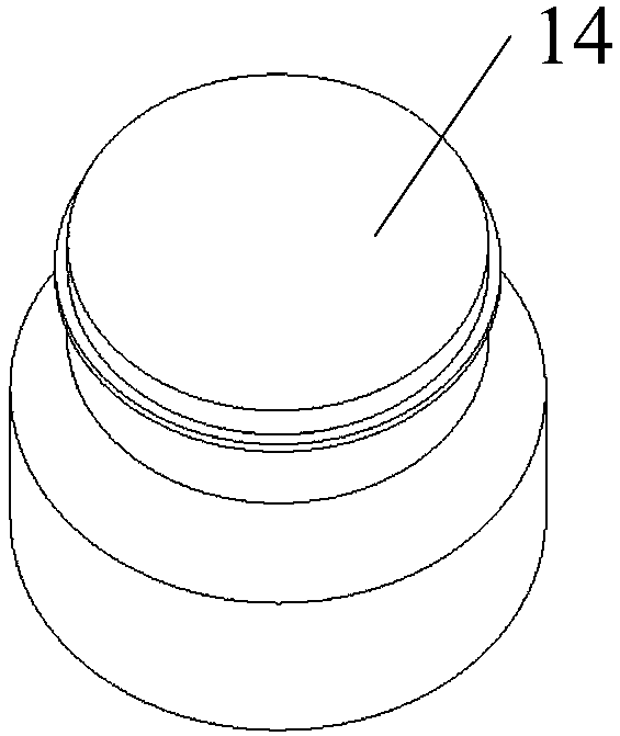 Push type space low-temperature gas generation device and use method thereof