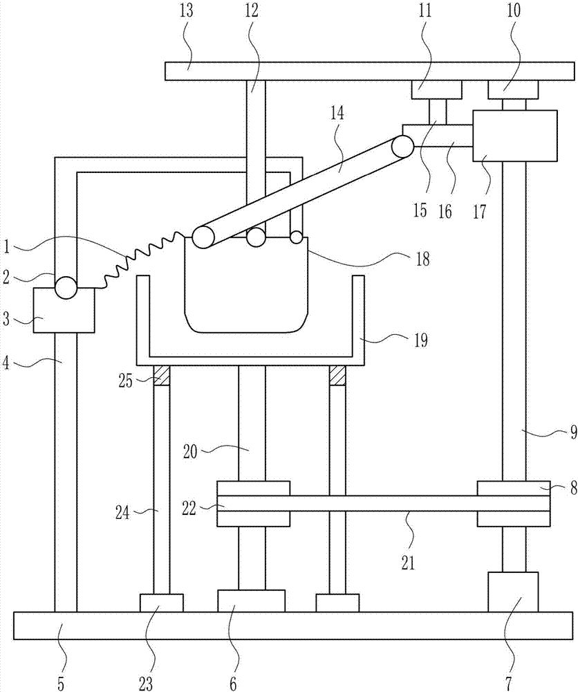 A high-efficiency feed cutting device for animal husbandry